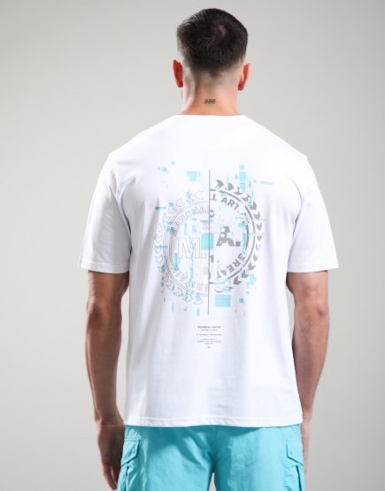 Marshall Artist Glitch Theory T-Shirt White