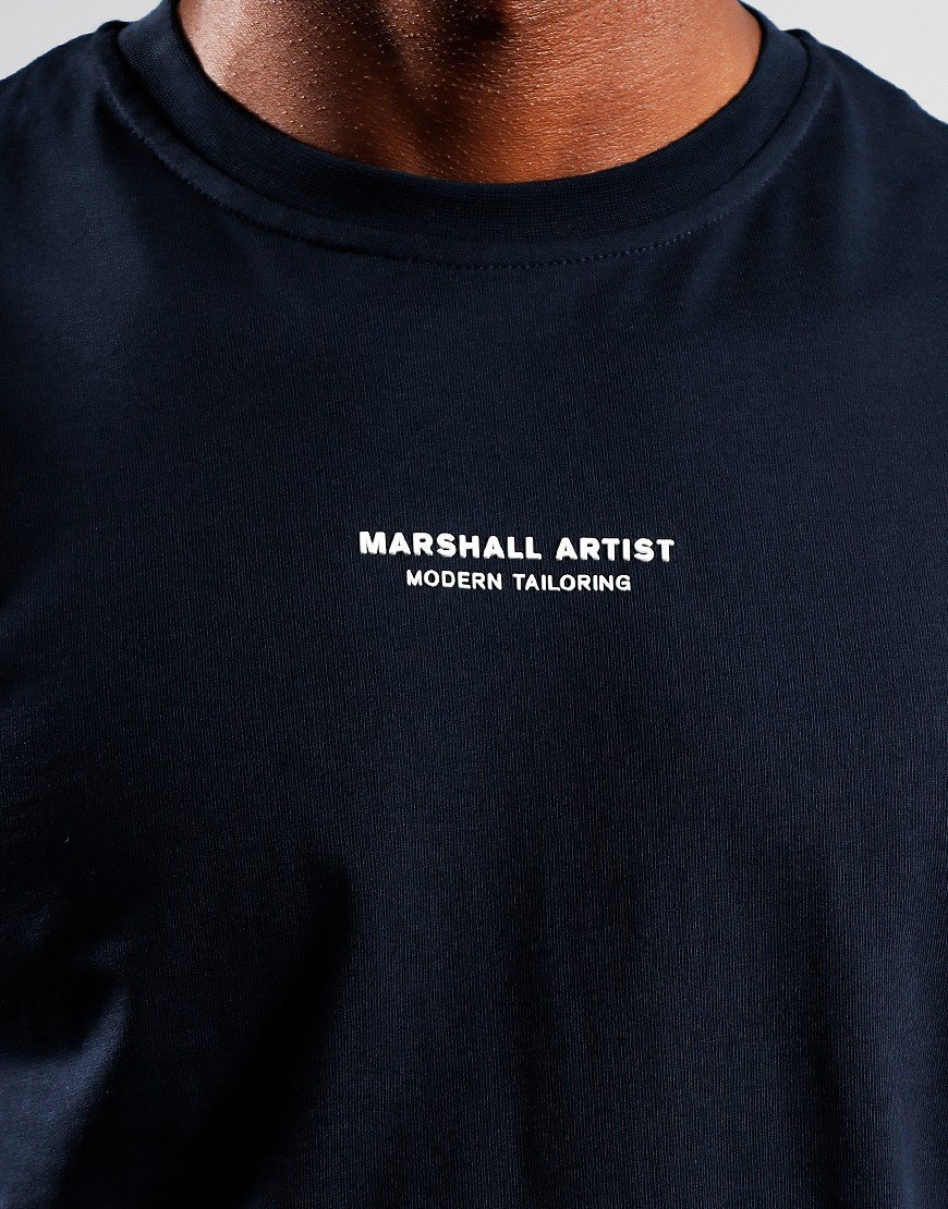 Marshall Artist Injection Long Sleeve T-Shirt Navy
