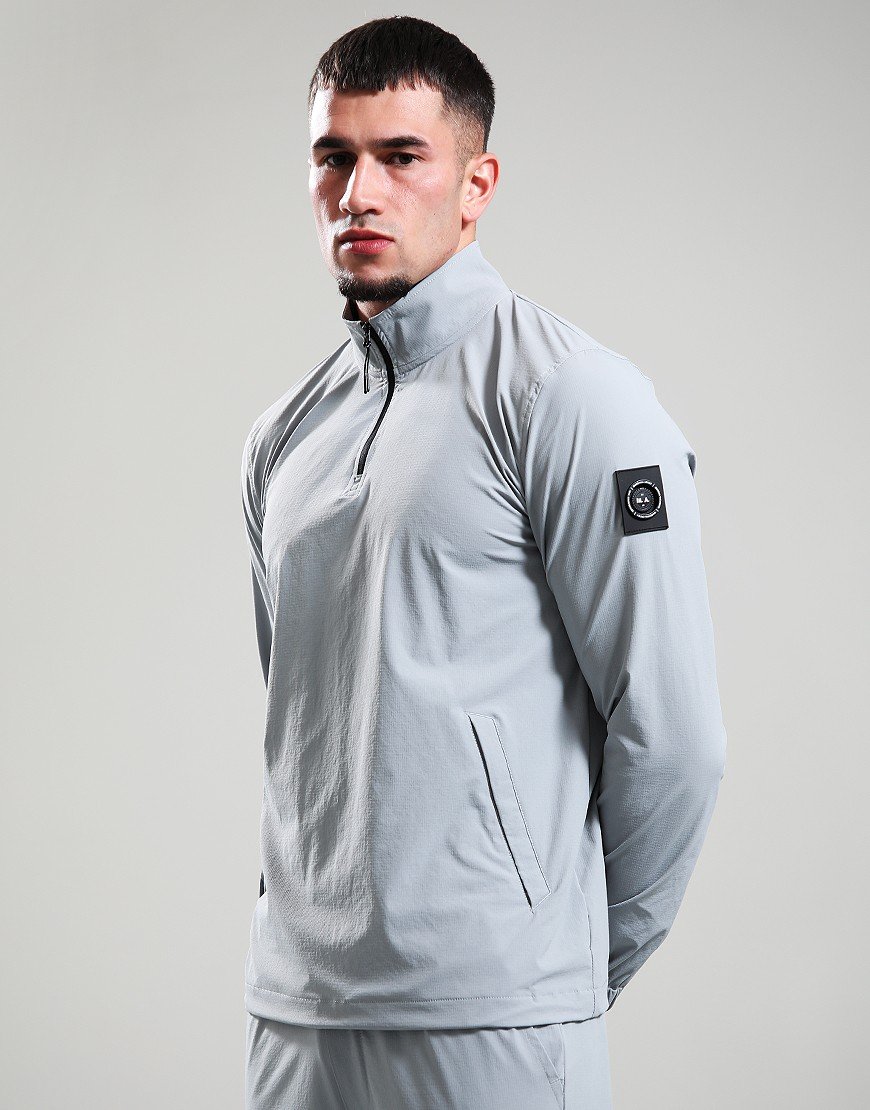 Marshall Artist Lennox 1/4 Zip Monument Grey