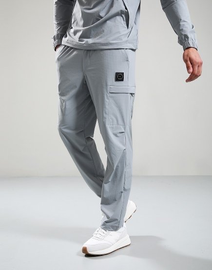 Marshall Artist Lennox Cargo Pants Monument Grey