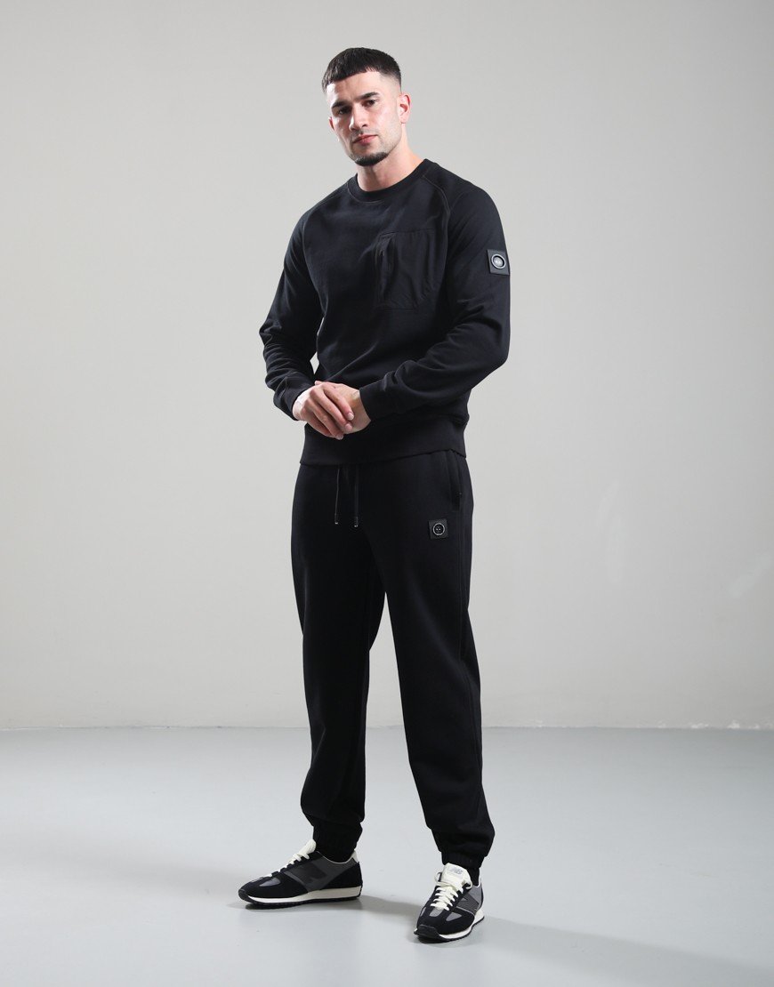 Marshall Artist Lennox Crew Neck Sweat Black
