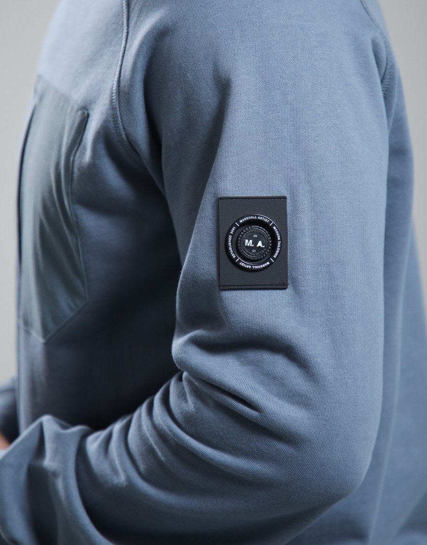 Marshall Artist Lennox Crew Neck Sweat Storm Grey