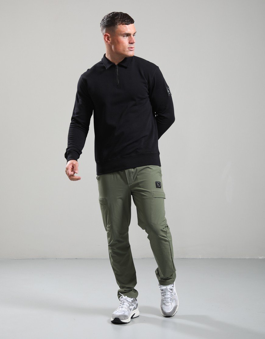 Marshall Artist Lewisham Zip Sweat Black