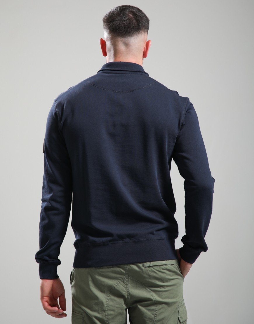 Marshall Artist Lewisham Zip Sweat Navy
