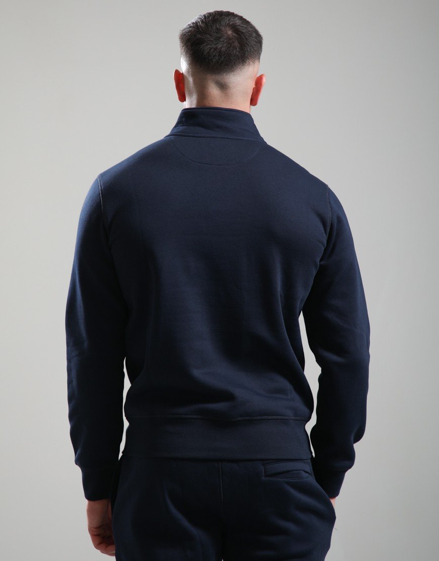Marshall Artist Marchio 1/4 Zip Sweat Navy