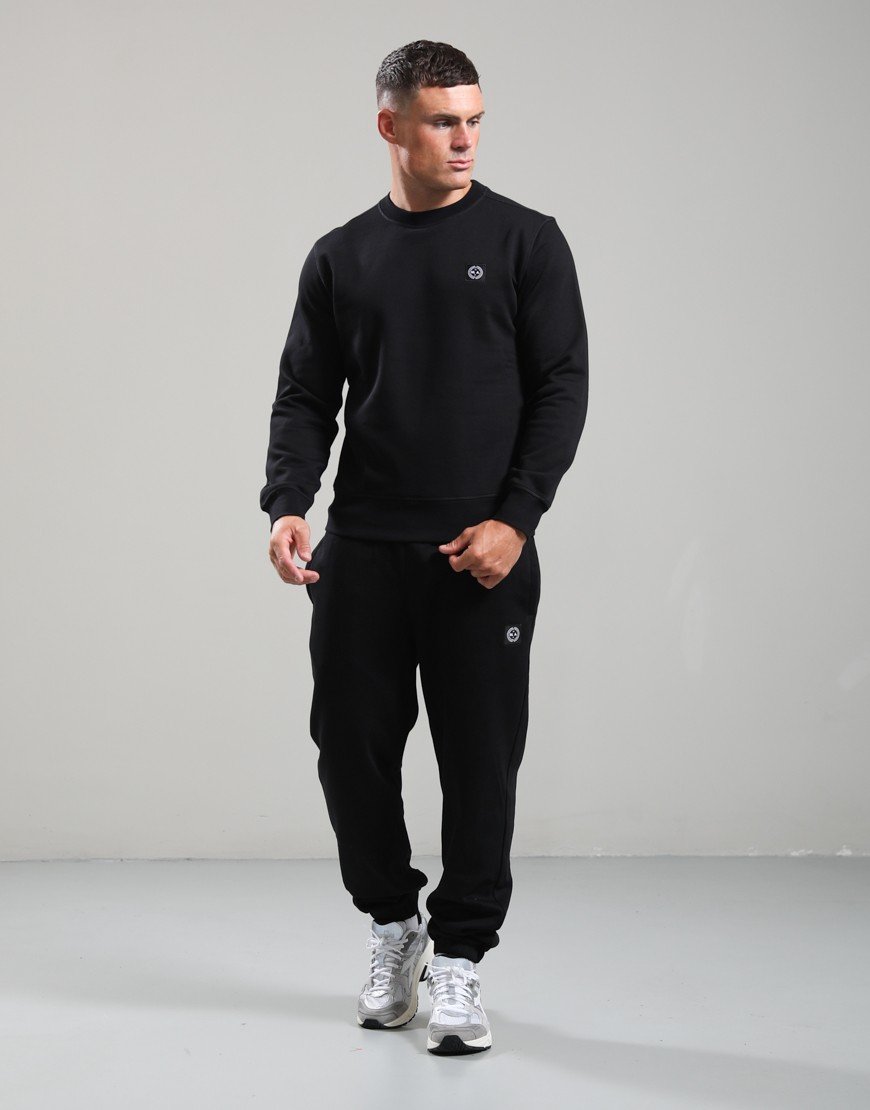 Marshall Artist Marchio Crew Neck Sweat Black