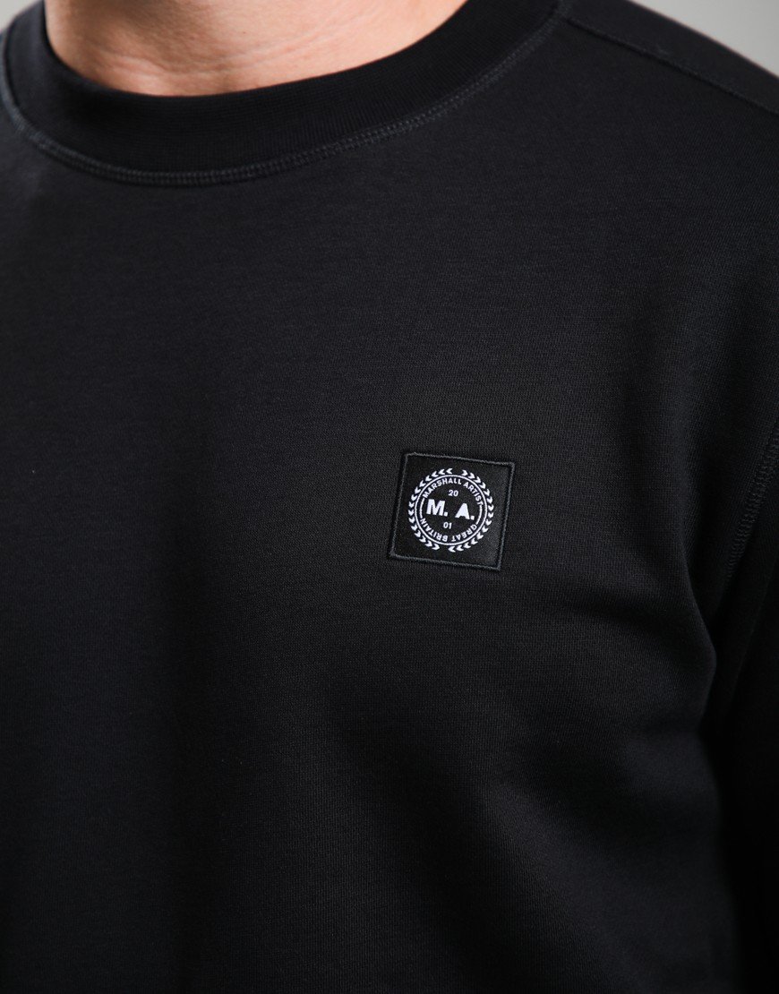 Marshall Artist Marchio Crew Neck Sweat Black