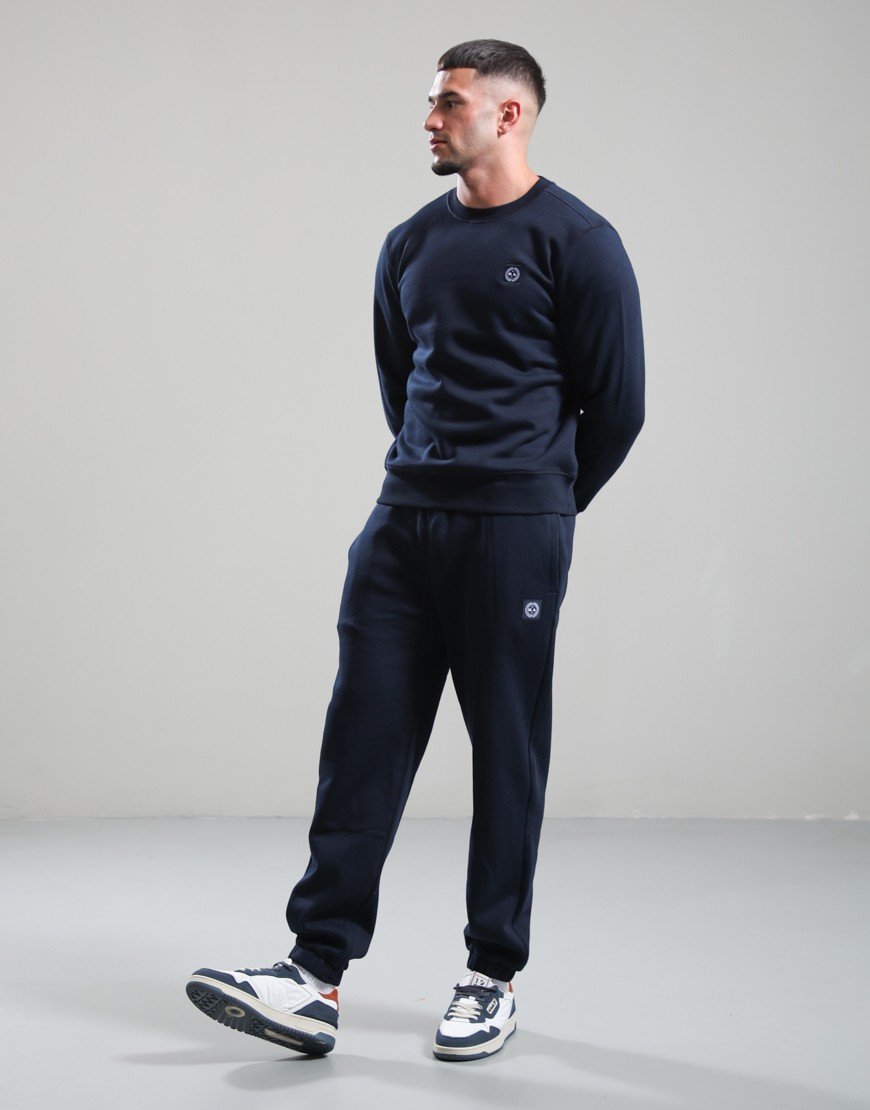 Marshall Artist Marchio Crew Neck Sweat Navy