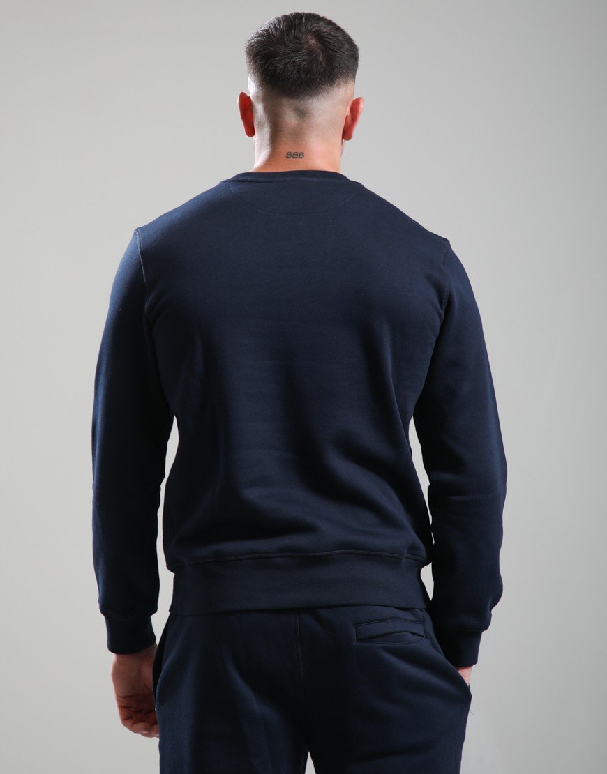 Marshall Artist Marchio Crew Neck Sweat Navy