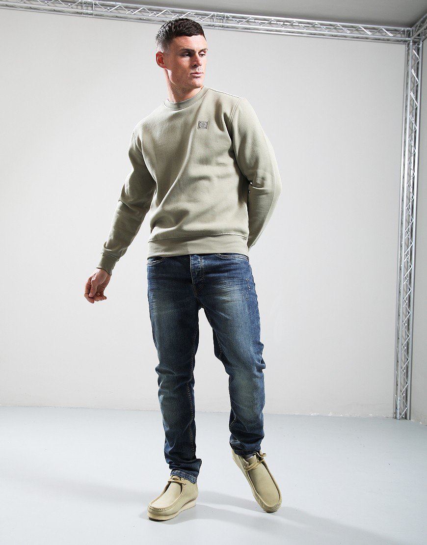 Marshall Artist Marchio Crew Neck Sweat Dark Stone