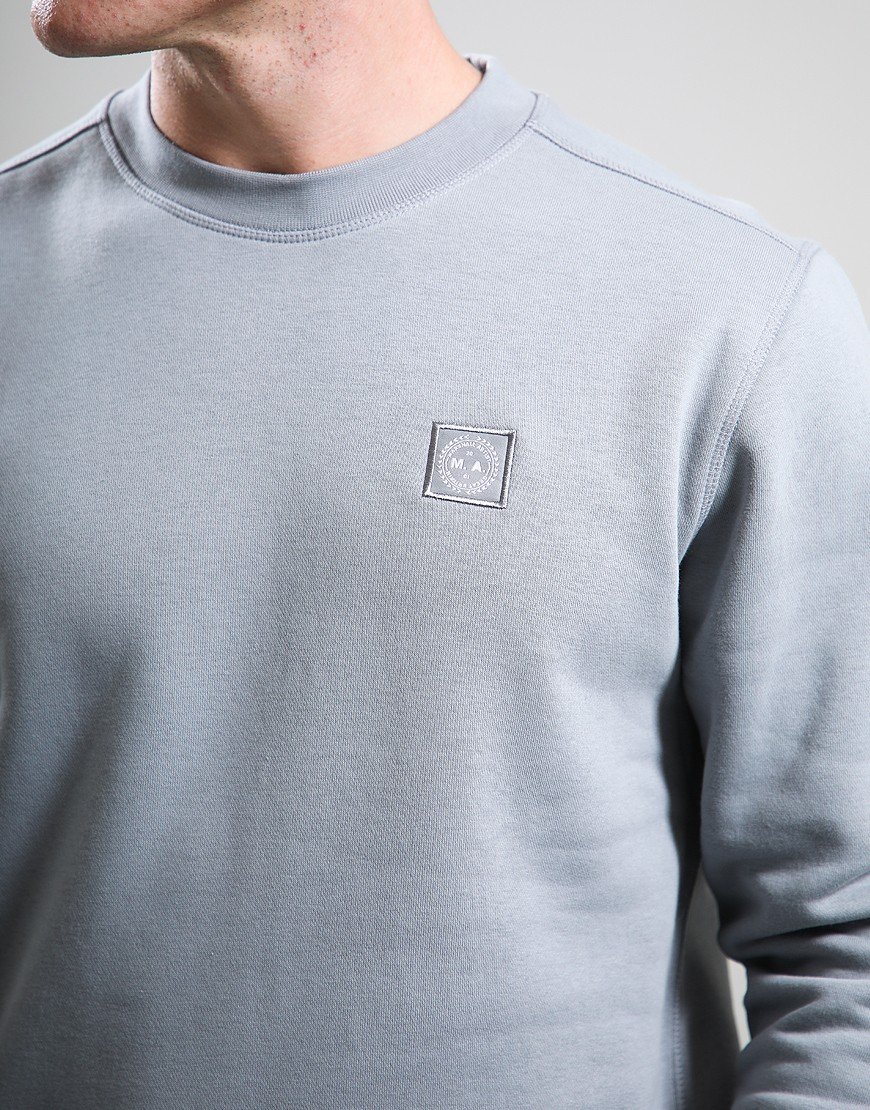 Marshall Artist Marchio Crew Neck Sweat Monument Grey