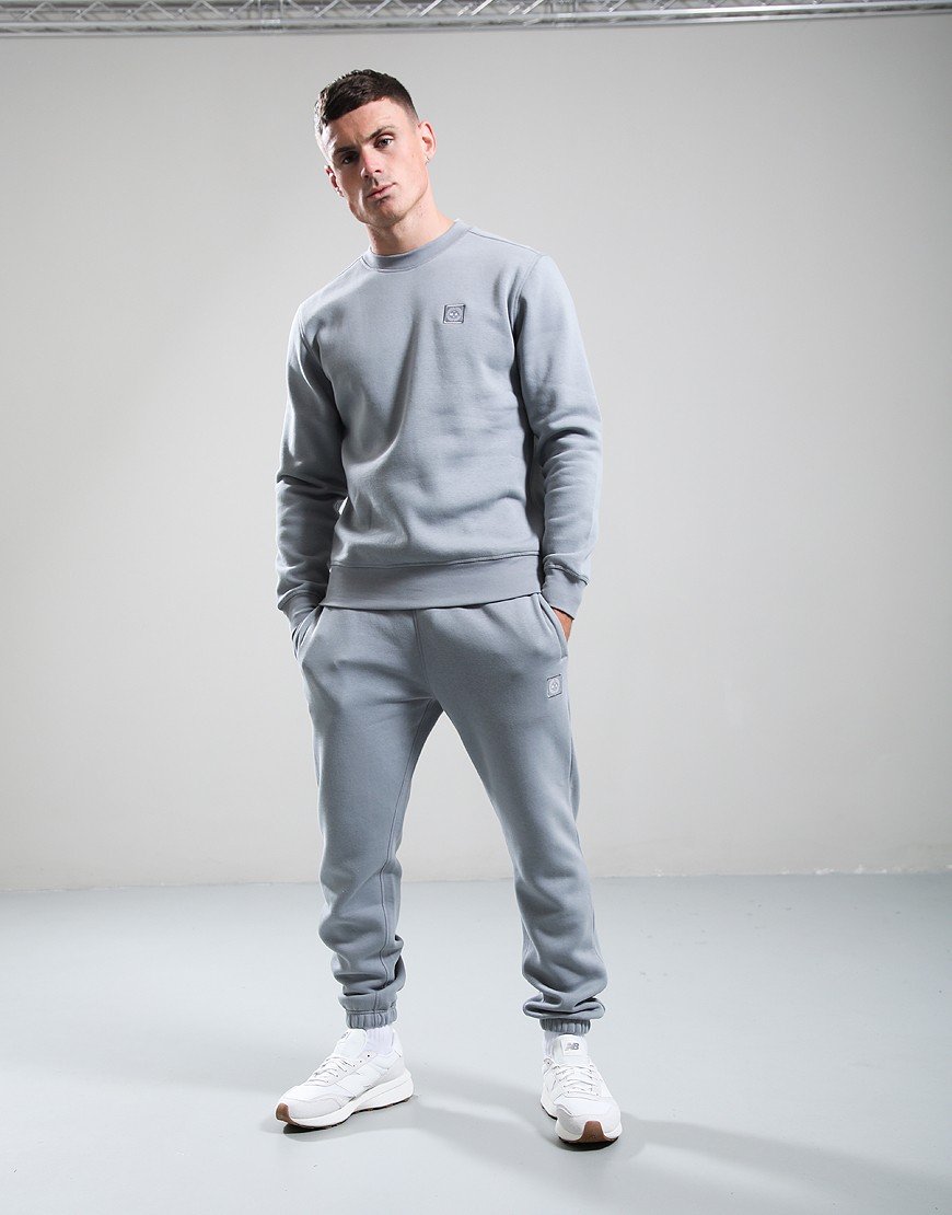 Marshall Artist Marchio Crew Neck Sweat Monument Grey