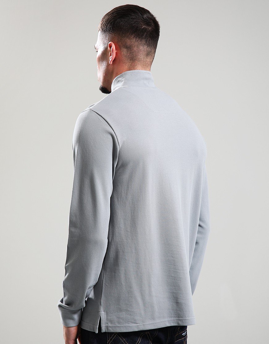 Marshall Artist Marchio Pique 1/4 Zip Monument Grey