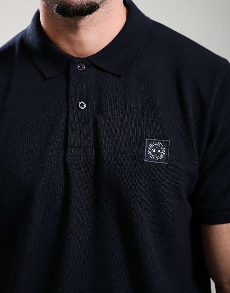 Marshall Artist Marchio Polo Shirt Navy