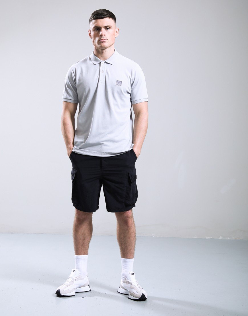 Marshall Artist Marchio Polo Shirt Oceanic Grey