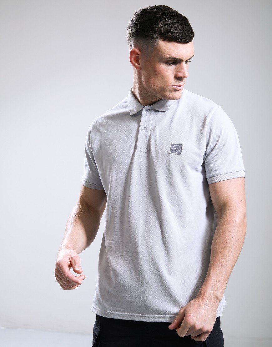 Marshall Artist Marchio Polo Shirt Oceanic Grey