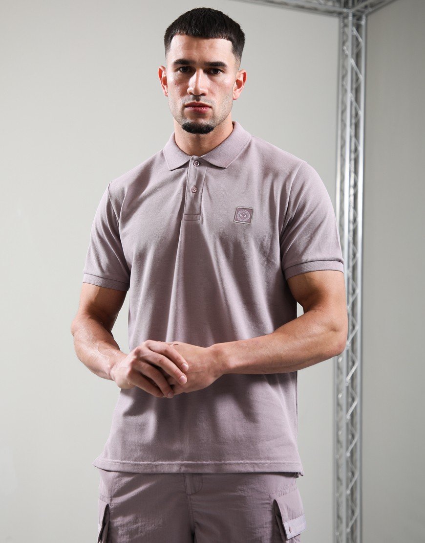 Marshall Artist Marchio Polo Shirt Rose