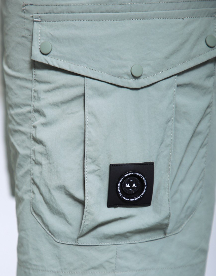 Marshall Artist Newport Cargo Shorts Sage