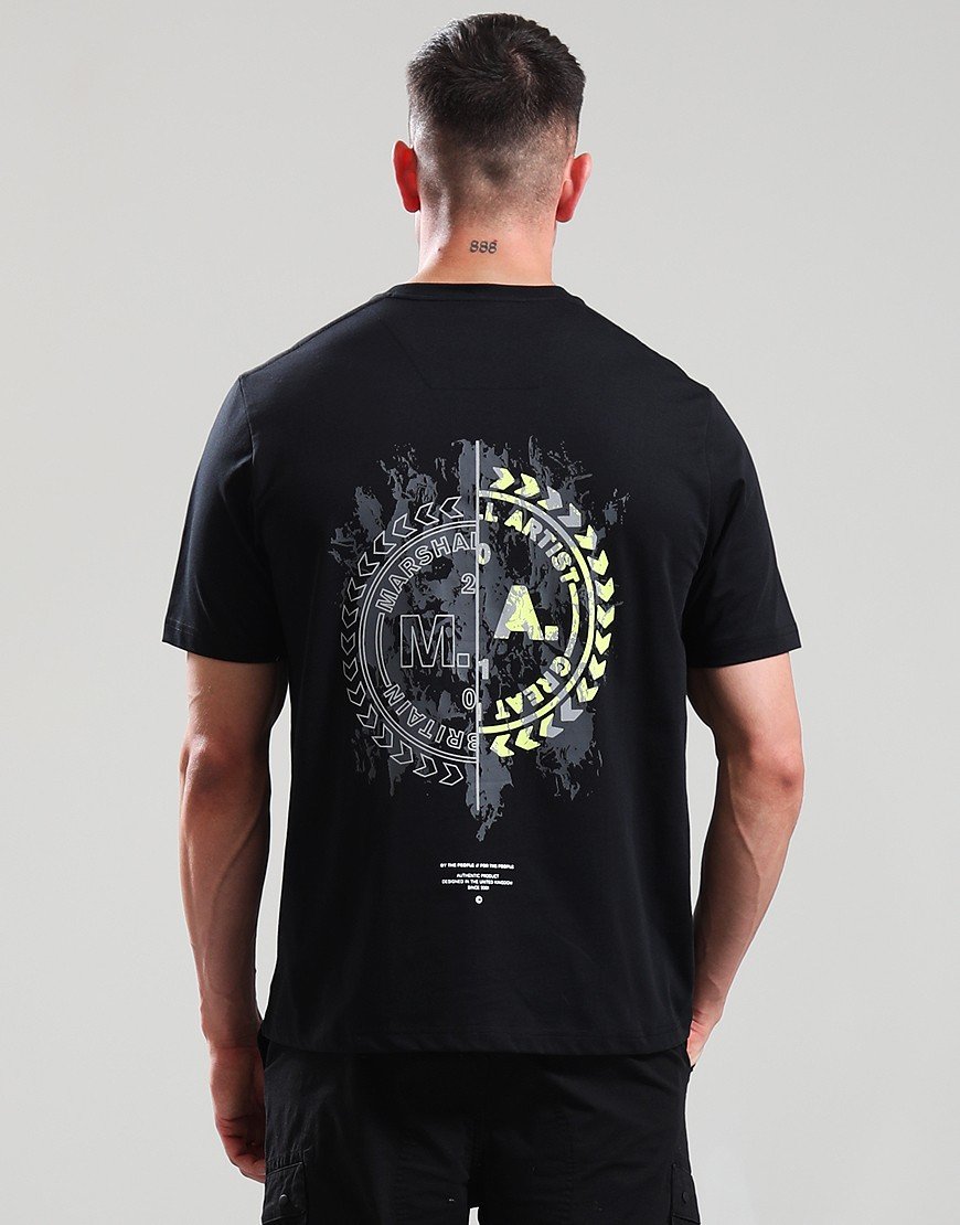 Marshall Artist Photek Back Print T-Shirt Black