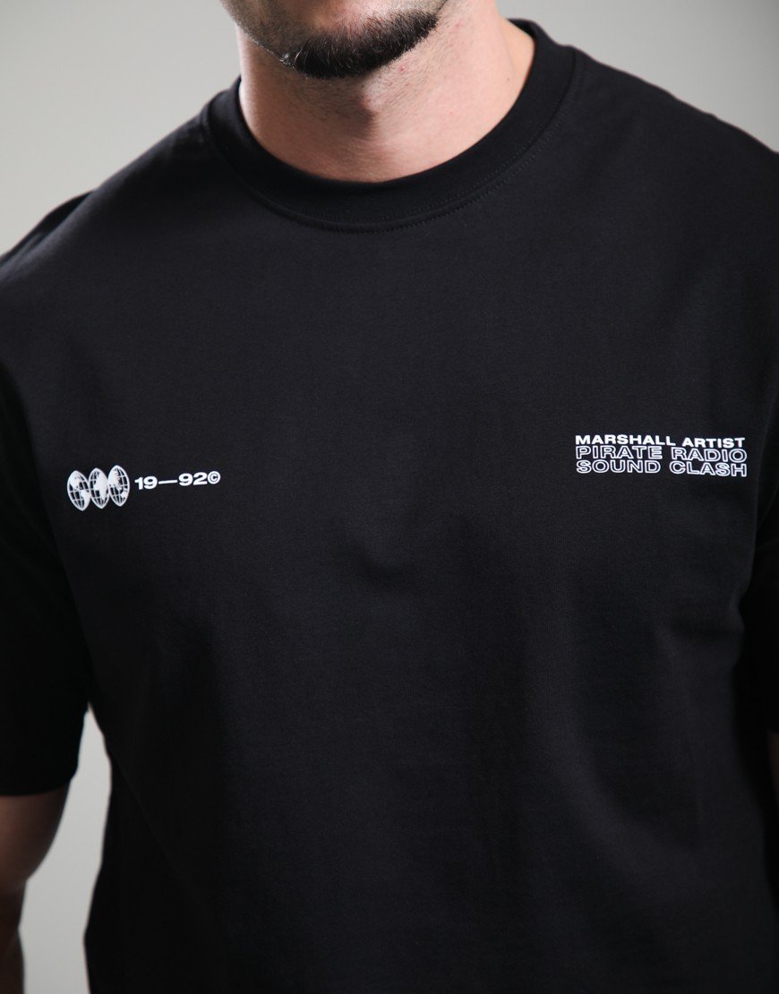 Marshall Artist Pirate Radio T-Shirt Black