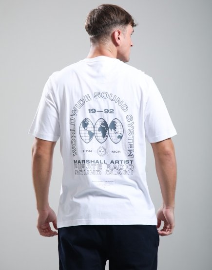 Marshall Artist Pirate Radio T-Shirt White