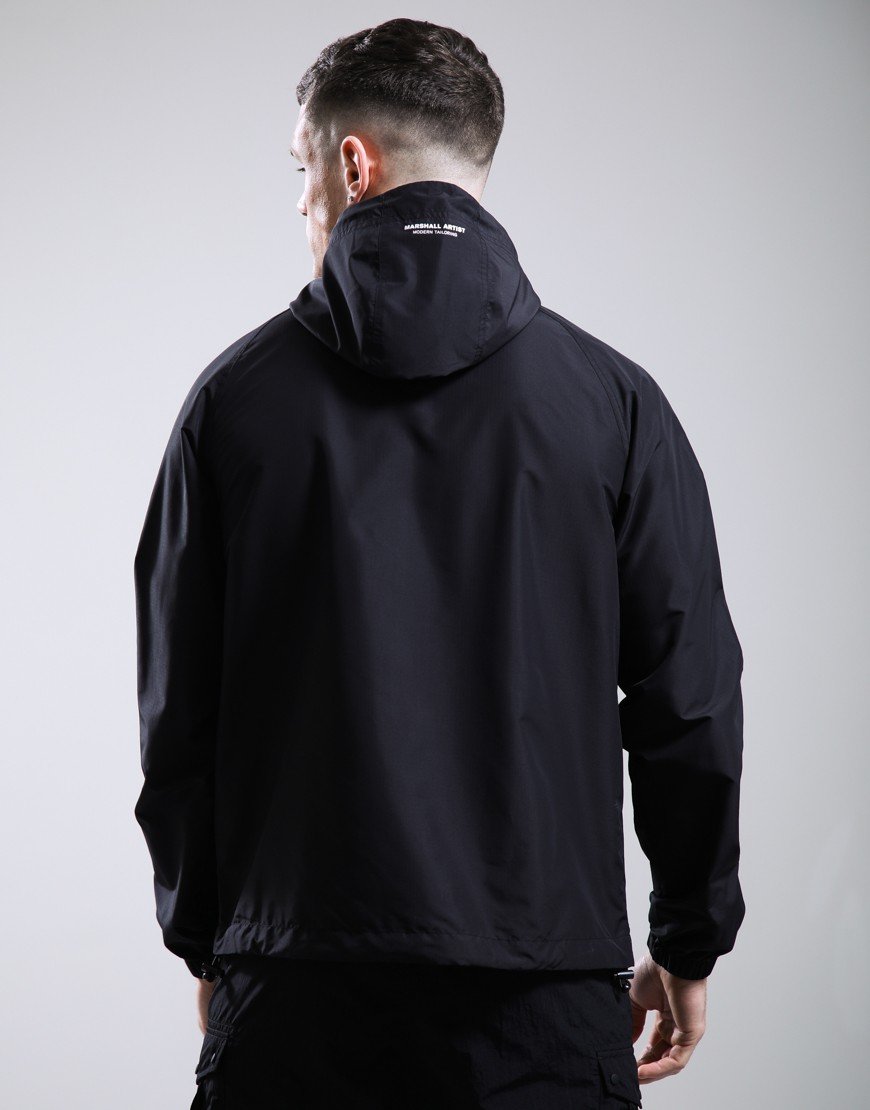 Marshall Artist Prenton 1/4 Zip Jacket Black