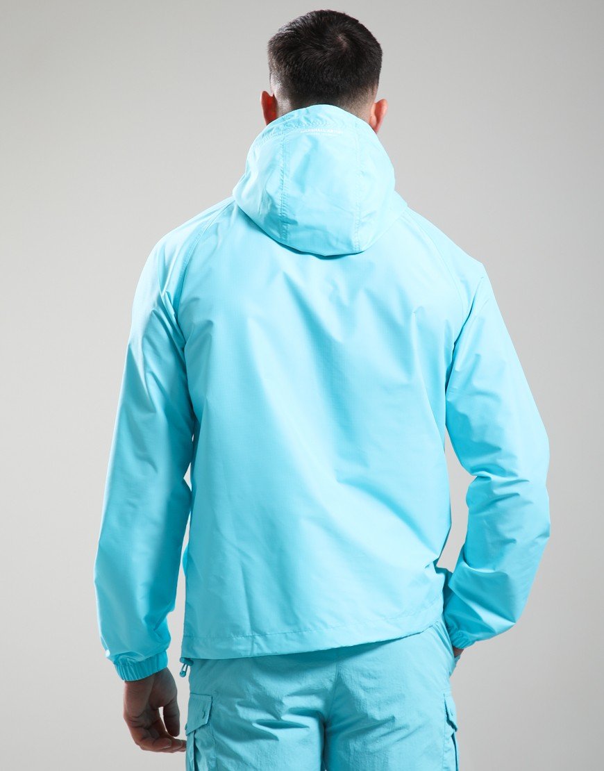 Marshall Artist Prenton 1/4 Zip Jacket Cyan