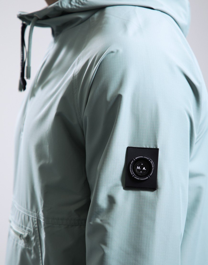 Marshall Artist Prenton 1/4 Zip Jacket Sage