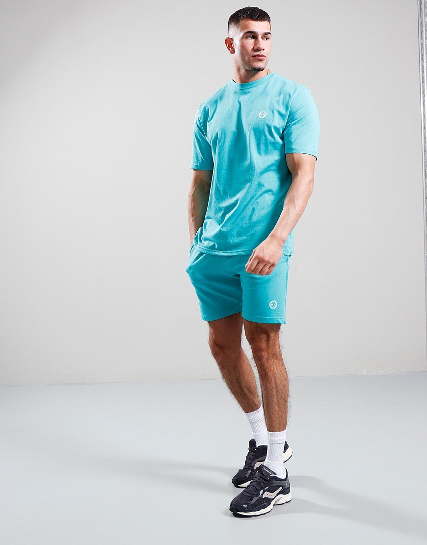 Marshall Artist Print Logo Shorts Court Green