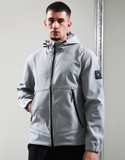 Marshall Artist Prova Softshell Jacket Monument Grey
