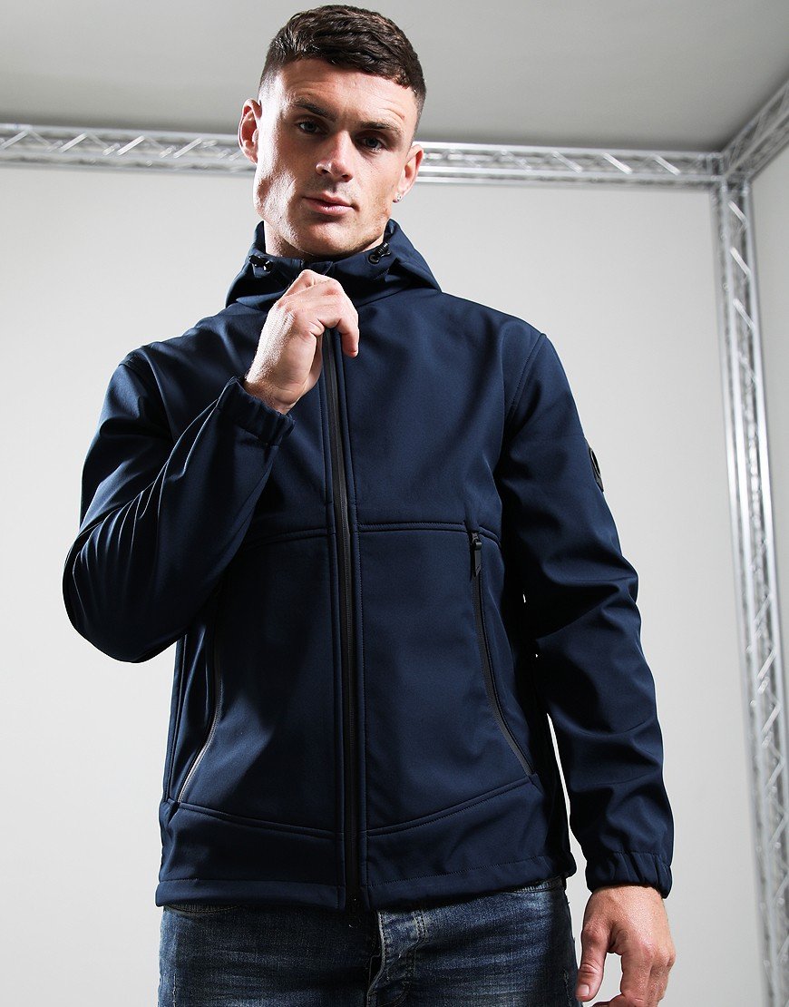 Marshall Artist Prova Softshell Jacket Navy
