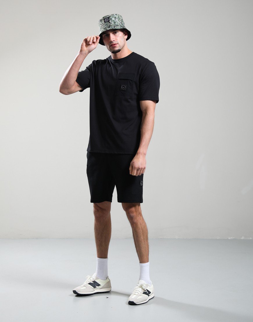 Marshall Artist Reversible Bucket Hat Black