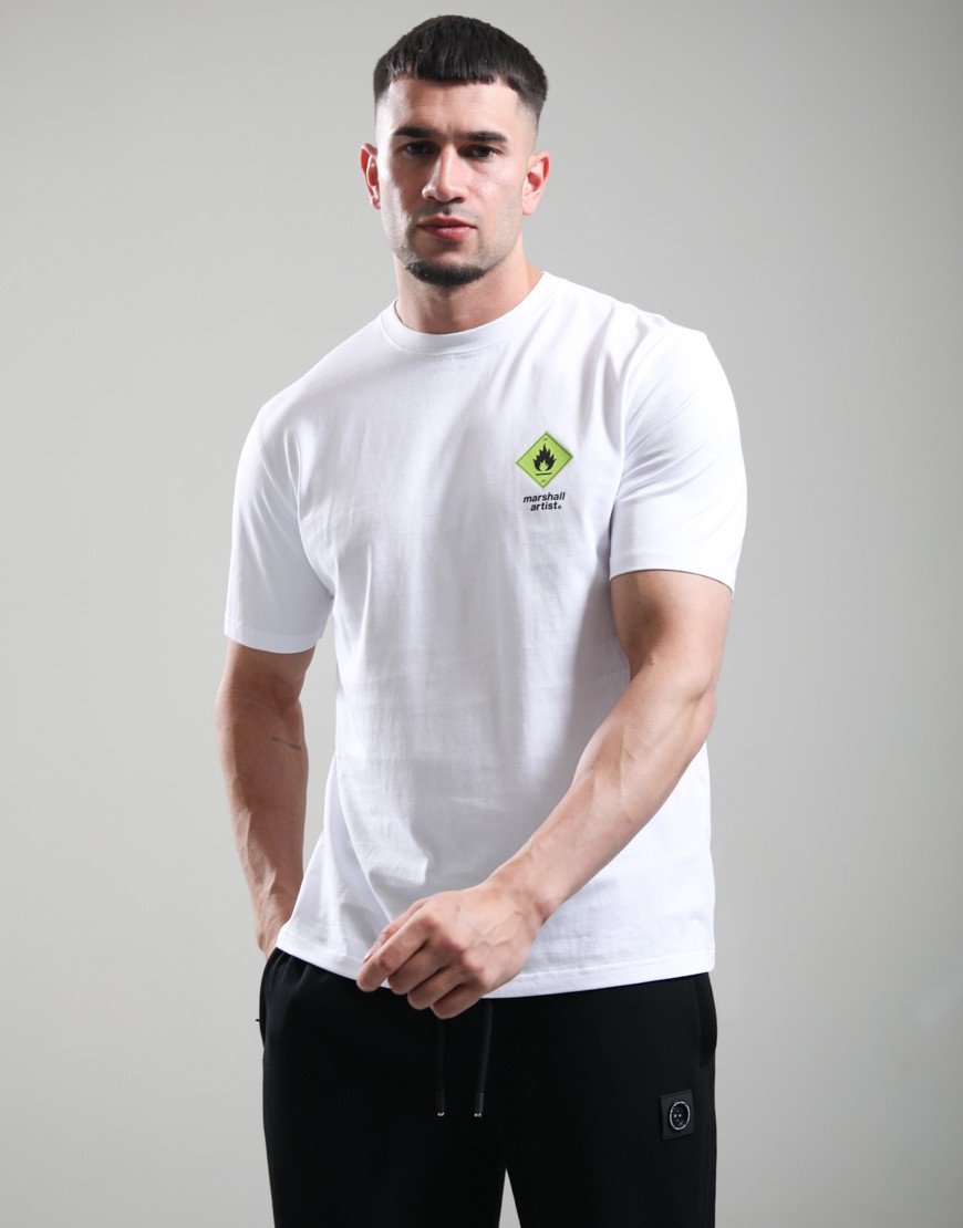 Marshall Artist Safe From Harm T-Shirt White