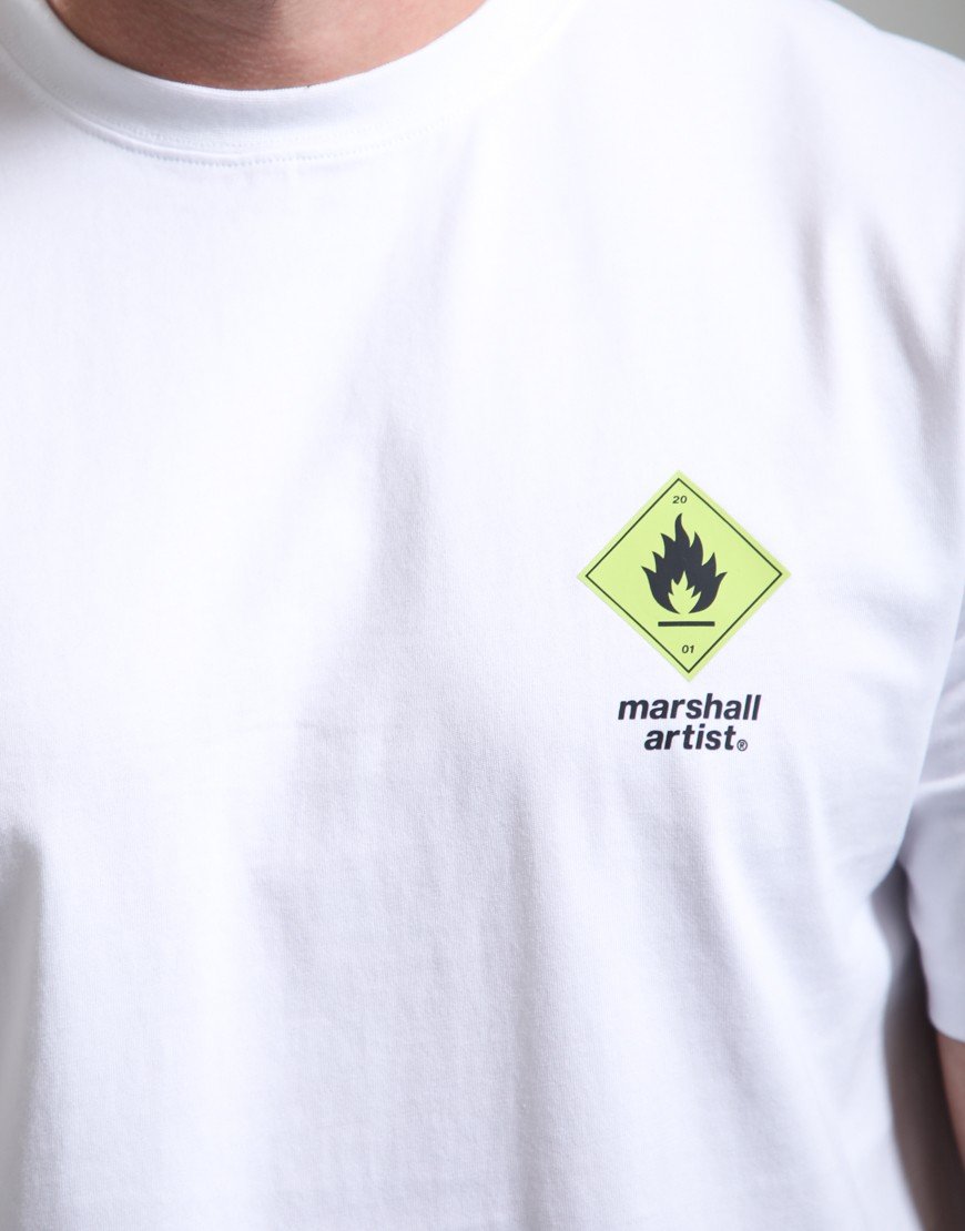 Marshall Artist Safe From Harm T-Shirt White