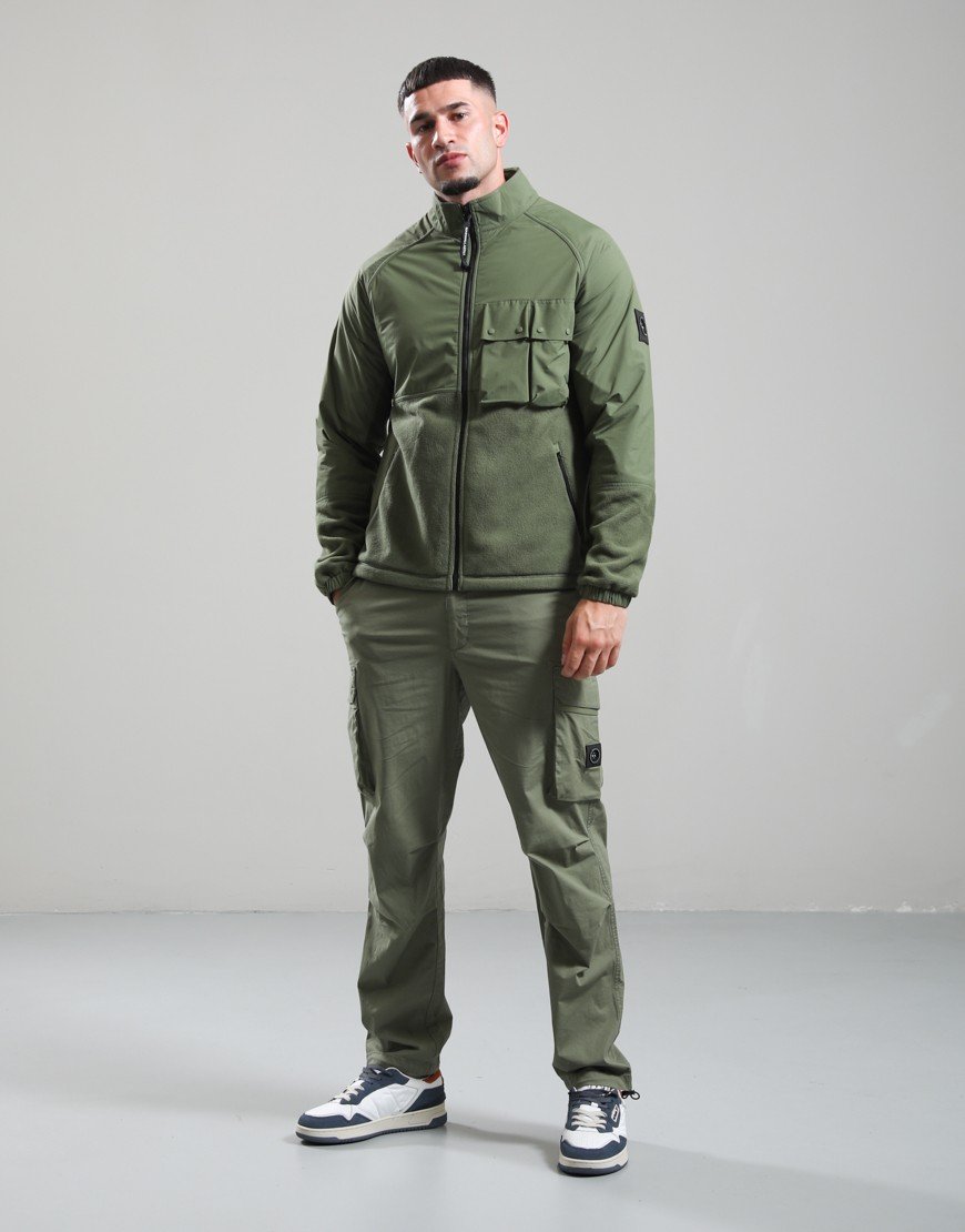 Marshall Artist Scafell Fleece Jacket Khaki