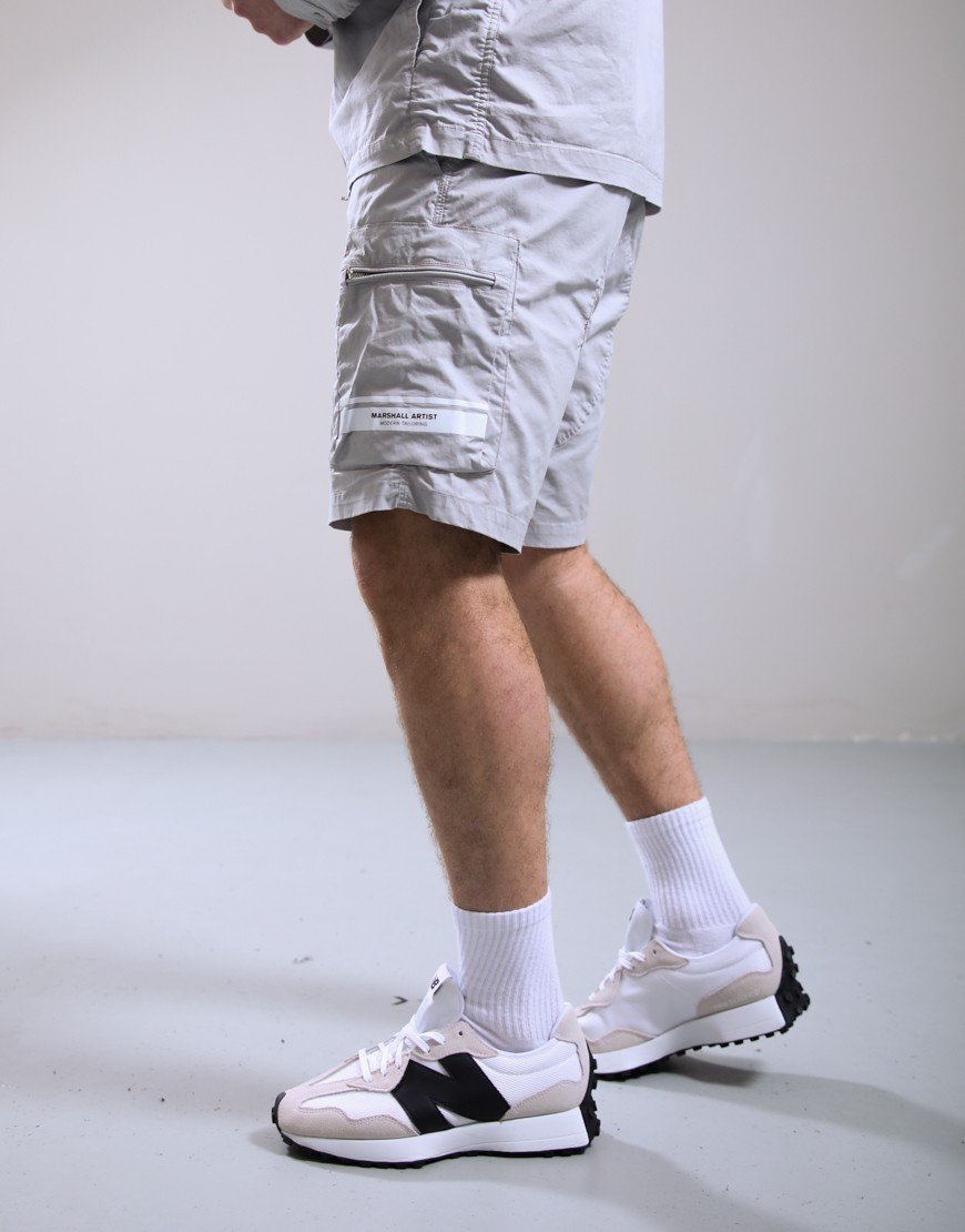 Marshall Artist Seafield Cargo Shorts Harbour Grey