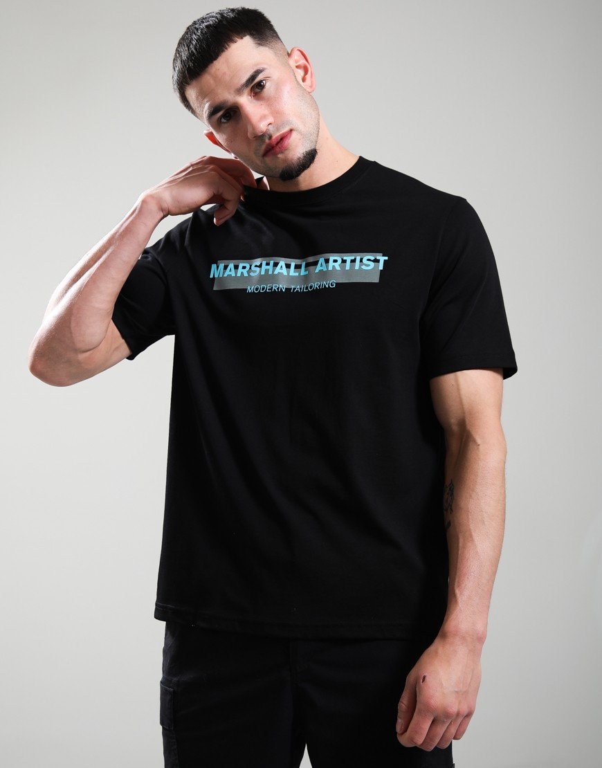 Marshall Artist Seafield Logo T-Shirt Black