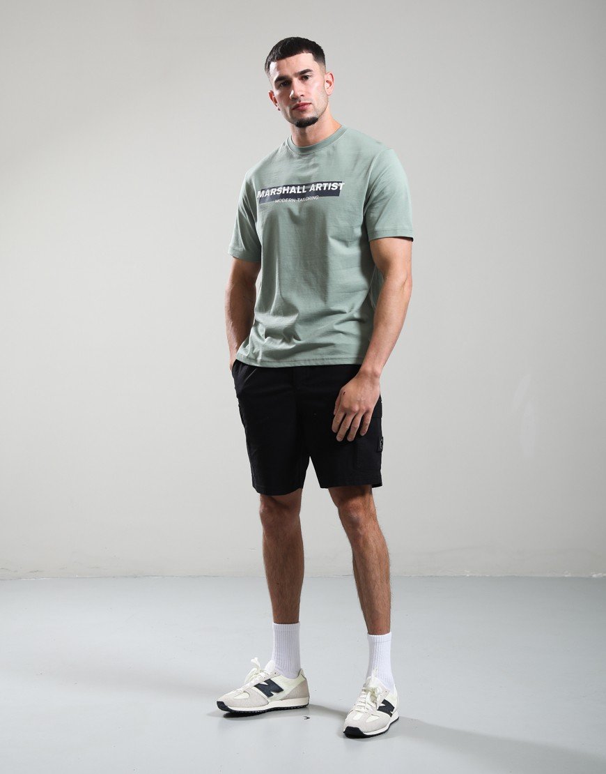 Marshall Artist Seafield Logo T-Shirt Sage