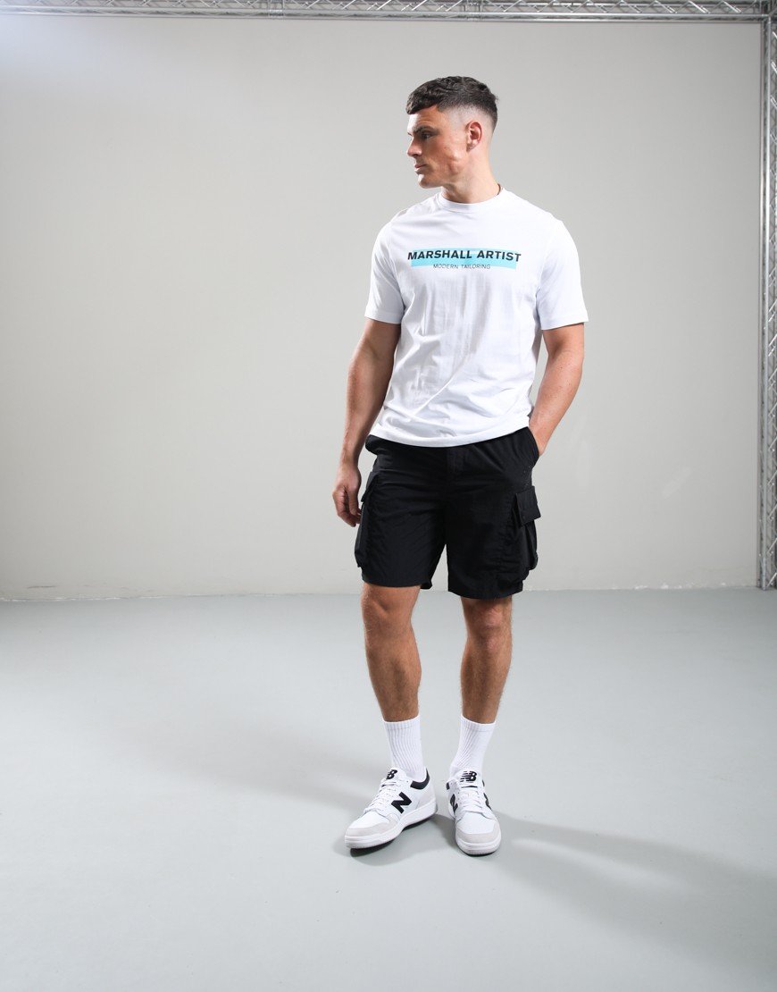 Marshall Artist Seafield Logo T-Shirt White