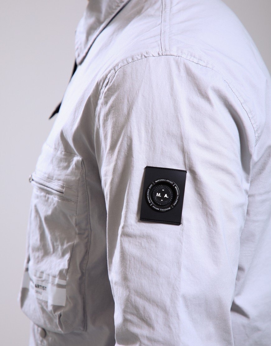 Marshall Artist Seafield Overshirt Harbour Grey