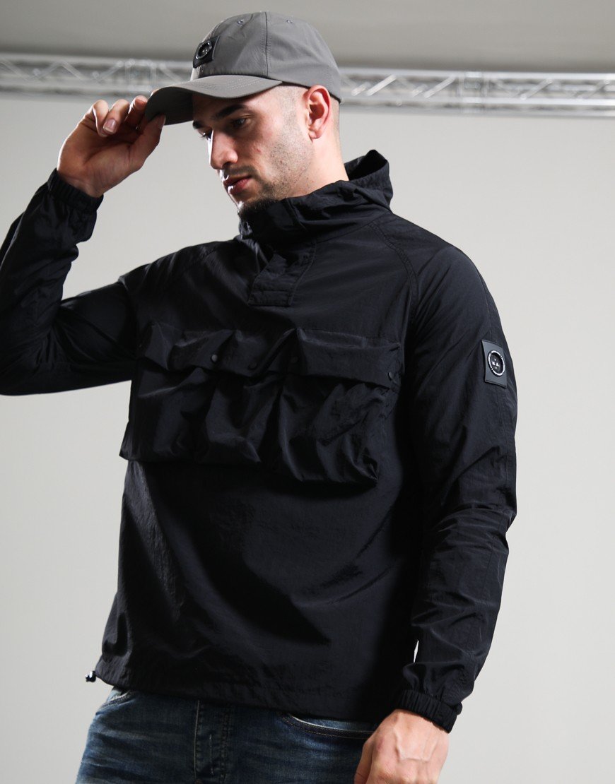 Marshall Artist Sefton 1/4 Zip Jacket Black