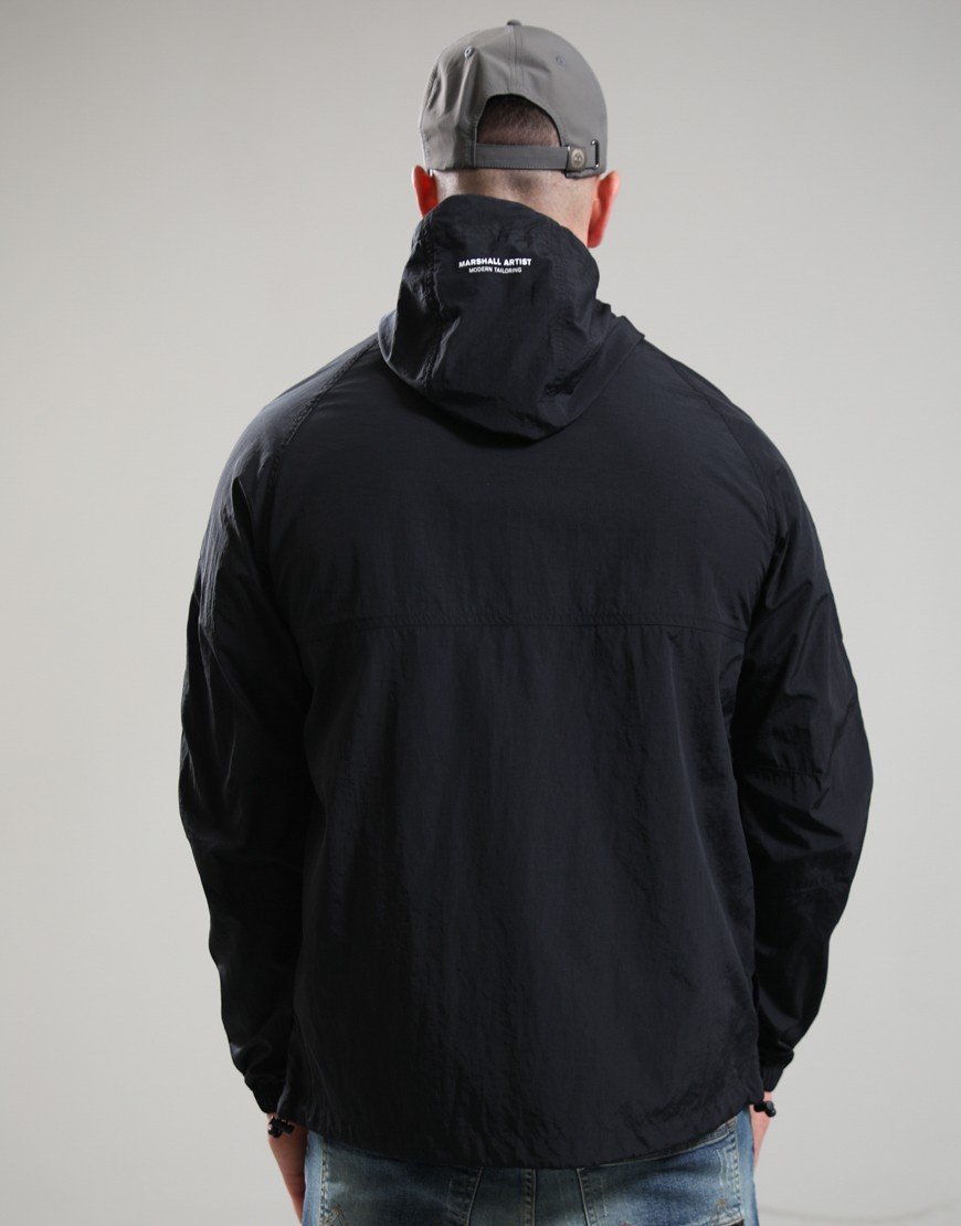 Marshall Artist Sefton 1/4 Zip Jacket Black