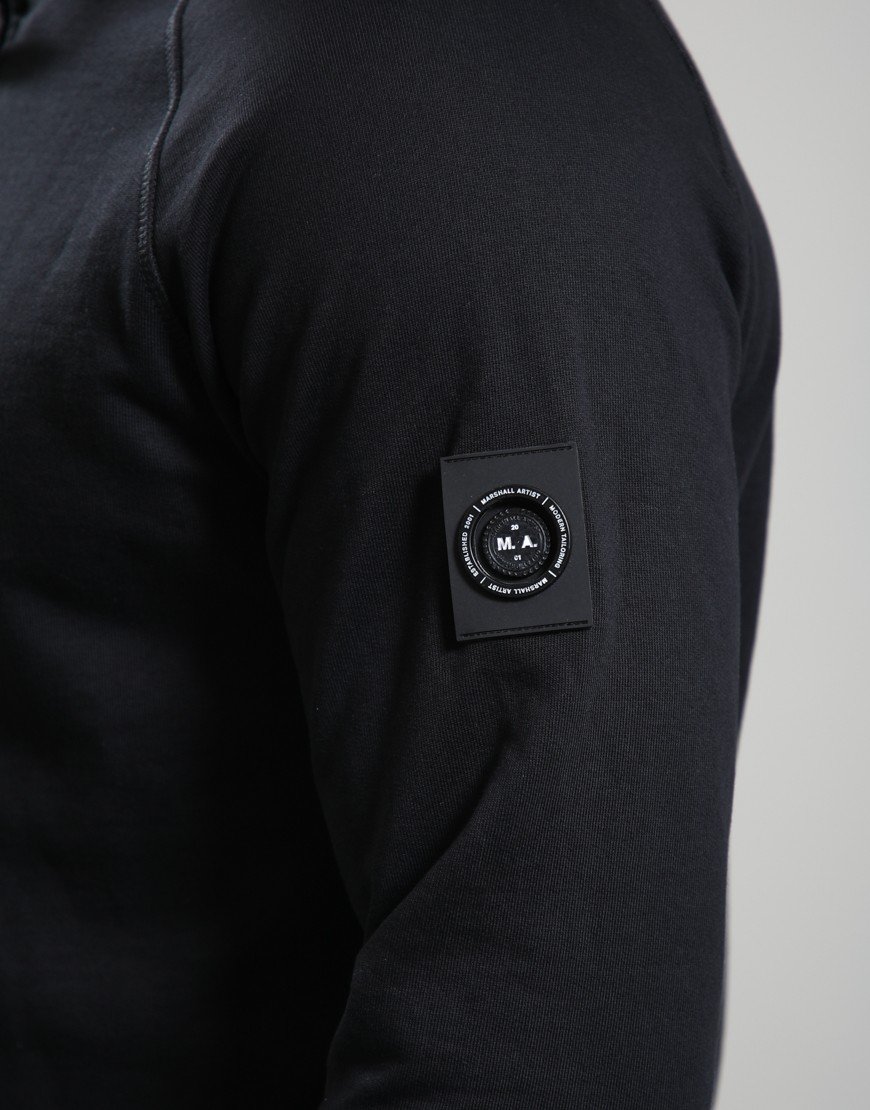 Marshall Artist Siren 1/4 Zip Sweat Black
