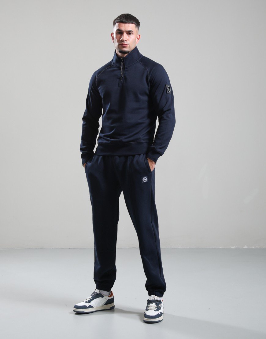 Marshall Artist Siren 1/4 Zip Sweat Navy