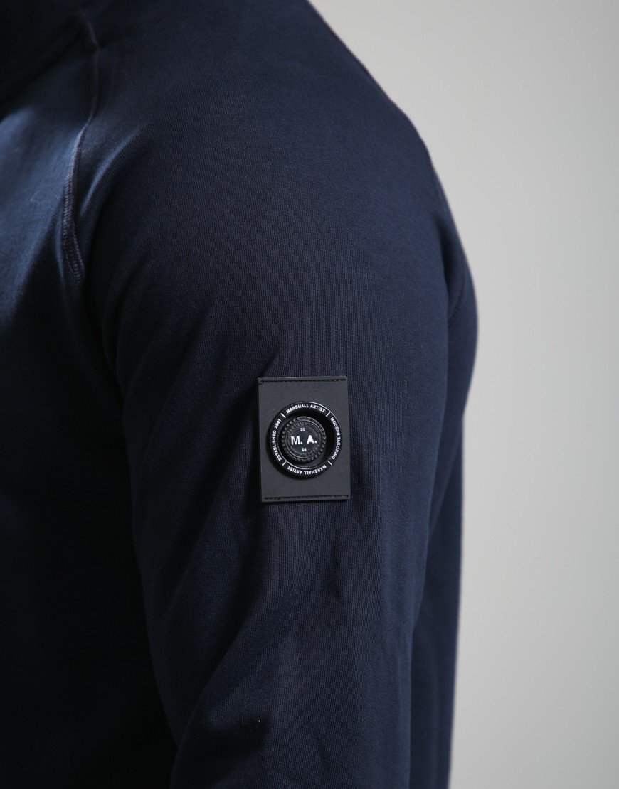 Marshall Artist Siren 1/4 Zip Sweat Navy