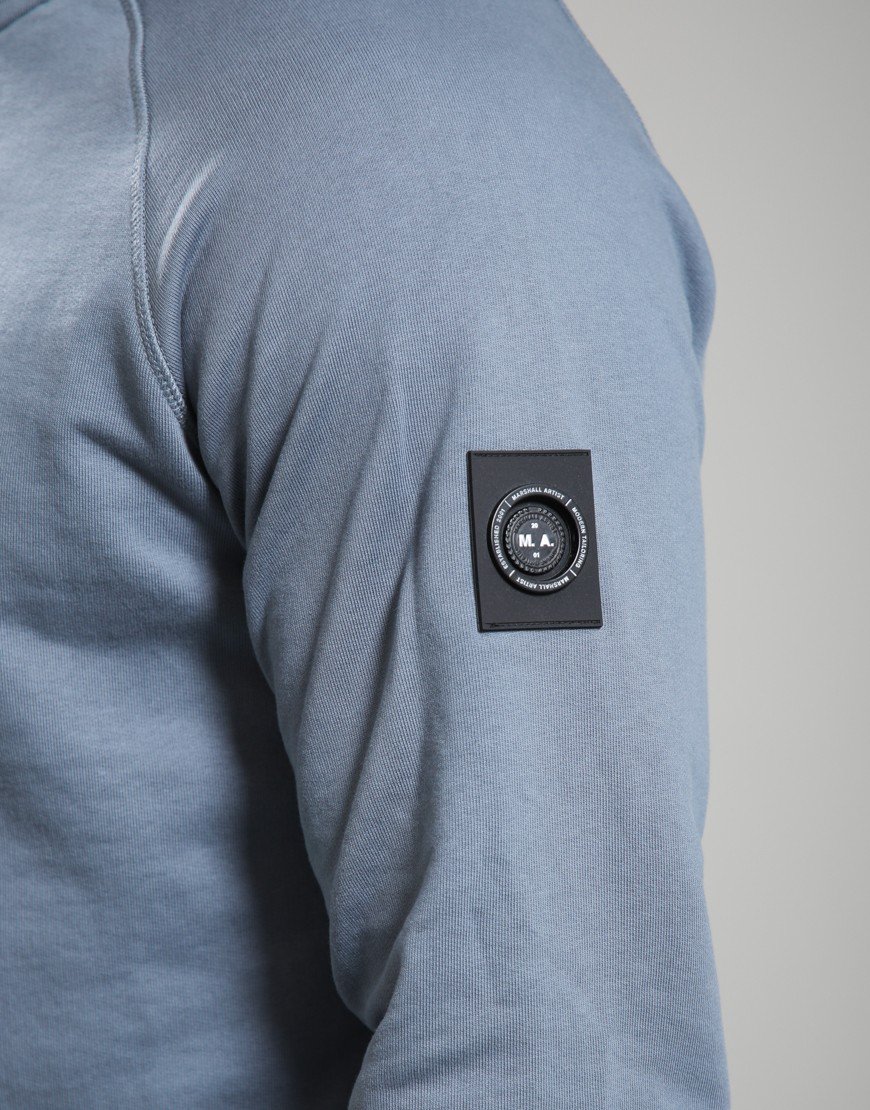 Marshall Artist Siren 1/4 Zip Sweat Storm Grey
