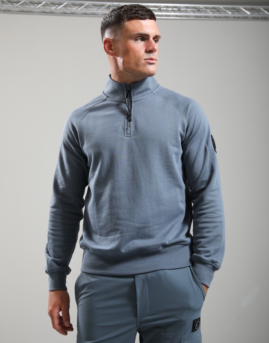 Marshall Artist Siren 1/4 Zip Sweat Storm Grey