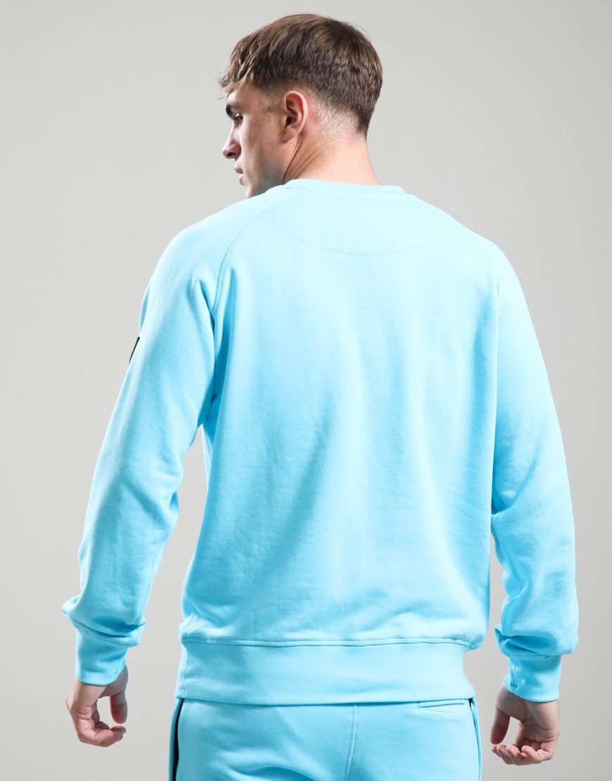 Marshall Artist Siren Crew Neck Sweat Cyan