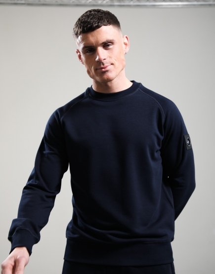 Marshall Artist Siren Crew Neck Sweat Navy