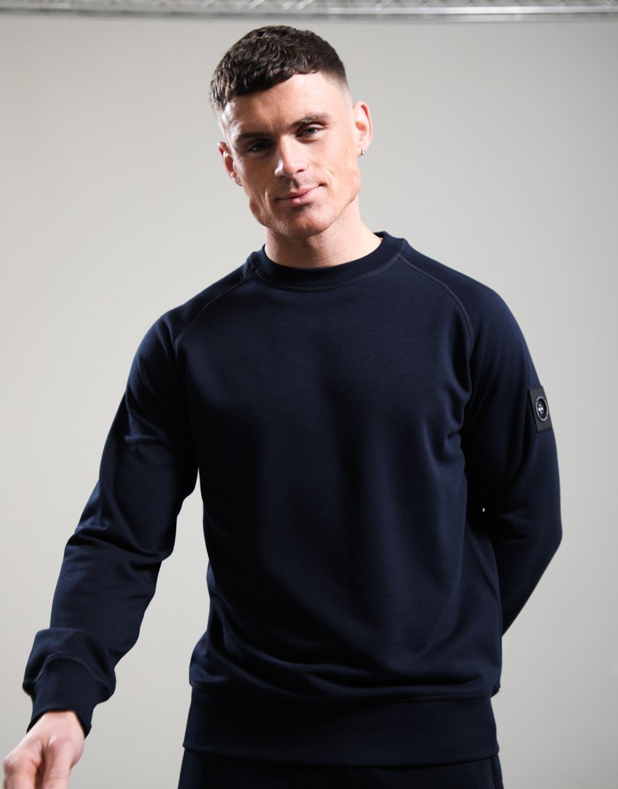 Marshall Artist Siren Crew Neck Sweat Navy